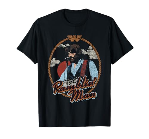 Waylon Jennings – Offizieller Merchandise-Artikel – Ramblin Man T-Shirt Waylon Jennings – Offizieller Merchandise-Artikel – Ramblin Man T-Shirt von Waylon Jennings