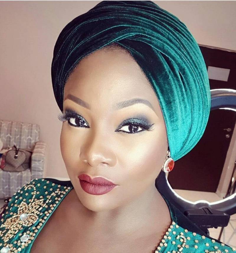 Neue Jade, Hunter, Teal, Olivgrün Extra Lange Samt-Turban-Kopfwickel, Hijab-Kopftuch, Einheitsgröße von WaymakerDesigns