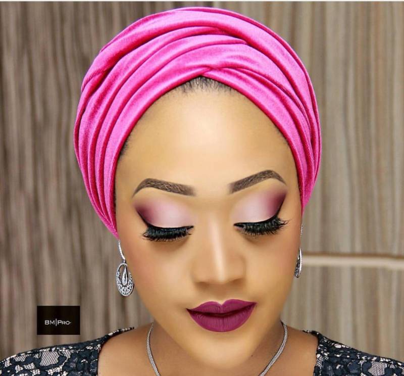 Wunderschöne Magenta Samt Turban Haarband, Extra Lang, Einheitsgröße Für Alle von WaymakerDesigns