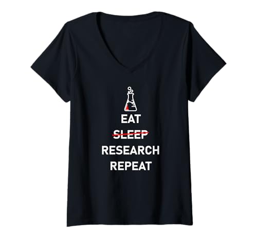 Damen Chemie Doktor Doktorat Doktortitel PHD Promotion T-Shirt mit V-Ausschnitt Damen Chemie Doktor Doktorat Doktortitel PHD Promotion T-Shirt mit V-Ausschnitt von Wbdesignzgermany