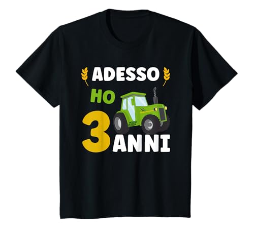 Kinder Farmer Traktor Geschenk Für Kinder Ich Bin jetzt 3 Jahre alt T-Shirt Kinder Farmer Traktor Geschenk Für Kinder Ich Bin jetzt 3 Jahre alt T-Shirt von Wbdesignzgermany