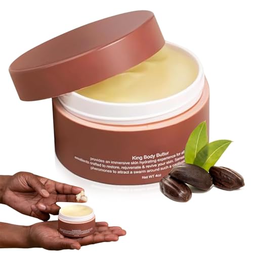 Crowned Skin Body Butter for Men, Body Butter Warm Scent, Crowned Skin Cologne Body Butter for Men, Organic Shea Butter Body Lotion for Dry Skin, Firming Moisturizing Body Butter (1 Pcs) von Wbietu