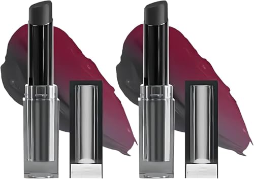 So Pretty - PH Adjusting Lip, Magic Color Changing Lip Balm, Cheek Tint Gloss Lipgloss, Long Lasting Moisturizing PH Changing Lipstick, Long Lasting Moisturizin Lipstick (Black 2pc) von Wbietu