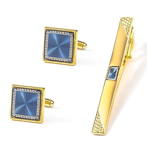 Manschettenknöpfe-Set, Herren-Krawattenklammer, Hemd for Hochzeit, Geschäft von WchsTUmpxN