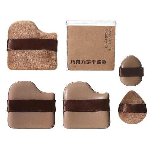 Komplettes Make-up-Schwamm-Set | 6-teiliges Foundation-Mischschwamm | weiche Make-up-Mischschwämme | Vielseitiger Gesichts-Make-up-Schwamm für Männer und Frauen Puder, Flüssigkeit und Creme Produkte von Wcybym