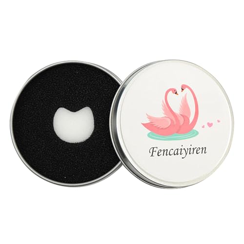 Reinigungsschwamm zur Farbentfernung, Make-up-Reinigungsschwamm, Trockenpinselreiniger, Farbentferner-Schwamm, Pinselreiniger-Werkzeug, robuster Make-up-Schwamm für Lidschatten oder Rouge-Pinsel, von Wcybym
