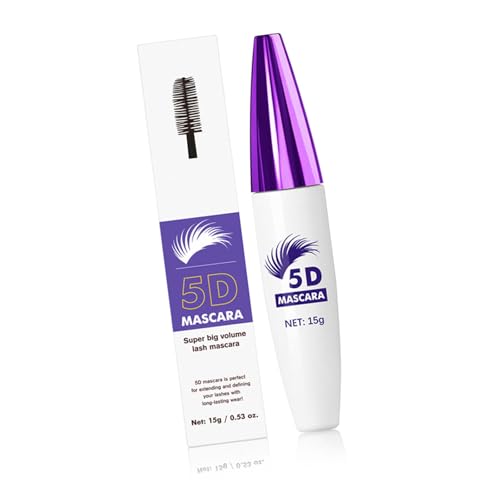 5d Seidenfaser Mascara Verbesserung Des Volumens Und Kräuselns Mit Einfacher Anwendung Und Entfernung Wasserdichte Wimpernverlängerung Langlebige Wimpern von Wdbild