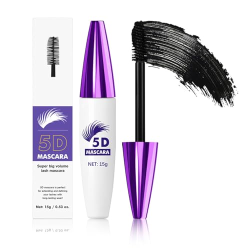 5d Seidenfaser Mascara Verbesserung Des Volumens Und Kräuselns Mit Einfacher Anwendung Und Entfernung Wasserdichte Wimpernverlängerung Langlebige Wimpern von Wdbild