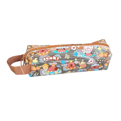 Animal Stifte Hülle Schöne Bleistiftbeutel Clear Pen Case Bleistiftbox Stiftbeutel Ästhetischer Stiftbeutel Bleistifthalter Schöne Bleistiftbeutel Clear Stift Capybara Bleistift Hülle Ästhetische von Wdbild