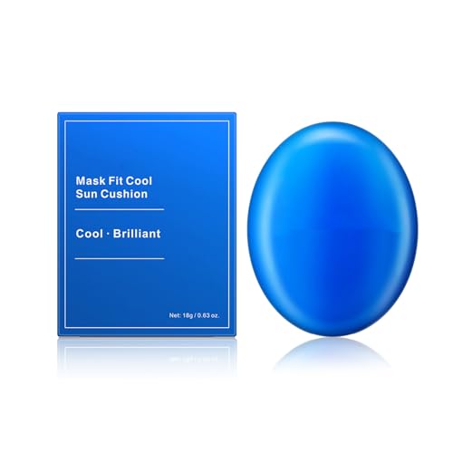 Blaues Kissen Concealer Für Nahtlos Abdeckung Und Hauttonhellungen Kühlung Haut Gewicht Textur Wasserdichtes Aufhellungsgesichtskosmetik von Wdbild