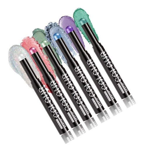 Creme Lidschatten Aufhöhlerstöcke Für Augen Wasserdichte Schimmer Schimmern Creme Lidschatten Applikator Stick Pigment Augen Make Up Creme Lidschatten Aufheller Stick Make Up Set Set von Wdbild