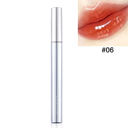 Frauen Flüssiger Lippenstift Wasserdichte Lang Anhaltende Feuchtigkeitsspendende Lipgloss Glatte Lippen Fahnen Lipgloss Lip Make Up von Wdbild