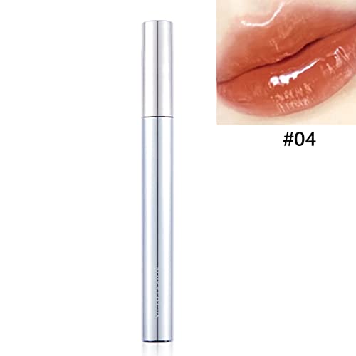 Frauen Flüssiger Lippenstift Wasserdichte Lang Anhaltende Feuchtigkeitsspendende Lipgloss Glatte Lippen Fahnen Lipgloss Lip Make Up von Wdbild
