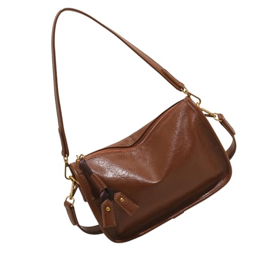 Frauen Leder Umhängetasche Crossbody Geldbörse Mit Reißverschluss Abnehmbare Träger Und Unterarm Kupplung Handtasche Crossbody Clutches Geldbörsen Für Frauen Lässig von Wdbild