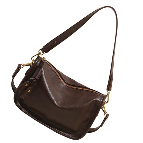 Frauen Leder Umhängetasche Crossbody Geldbörse Mit Reißverschluss Abnehmbare Träger Und Unterarm Kupplung Handtasche Crossbody Clutches Geldbörsen Für Frauen Lässig von Wdbild