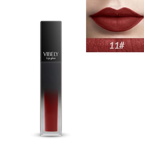 Frauen Make Up Lipgloss Wasserdichte Matte Samt Glänzende Lippenstift Langlebig Dauerhafte Kosmetik Für Mädchen Für Mädchen Geschenk von Wdbild