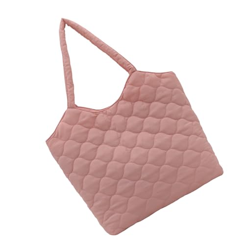 Frauen Weiche Gesteppte Totted Umhängetasche Große Kapazitätsbörsen Satchel Handtaschen Mit Reißverschluss Reisen Wochenenden Taschen Geschenke Gesteppte Geldbörsen Und Handtaschen Für Frauen von Wdbild