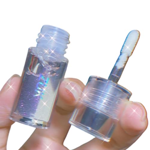 Glitzer Glänzend Plumping Lipgloss Feuchtigkeitsspendende Lip Fepper Glänzende Glossgloss Natürliche Flüssige Lippenstift Für Frauen Mädchen von Wdbild