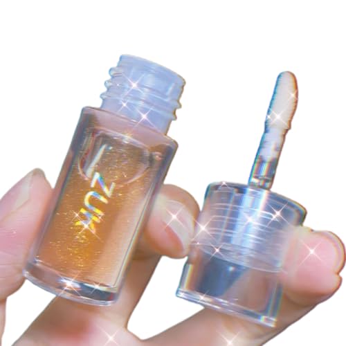 Glitzer Glänzend Plumping Lipgloss Feuchtigkeitsspendende Lip Fepper Glänzende Glossgloss Natürliche Flüssige Lippenstift Für Frauen Mädchen von Wdbild