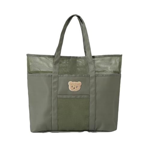 Großkapazität Mom Bag Tragbare Handtasche Für Einfache Aufbewahrung Babyflaschen Und Windeln Mit Schönem Gestickten Muster Baby Wickelbeutel von Wdbild