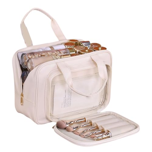 Reise Make Up Tasche Mit Mehreren Fächern Für Organisatoren Kompakte Kosmetische Make Up Accessoires Geschenk Toilielne Für Frauen von Wdbild