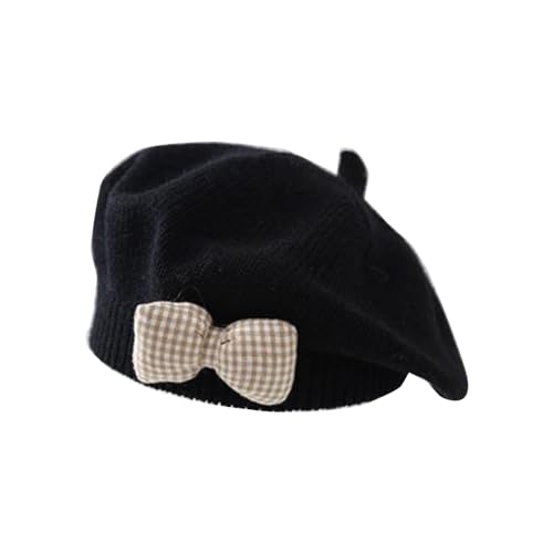 Stylish Säugling Mädchen Warme & Modische Mütze Schönes Kleinkindmädchen Wolle Wolle Mode & Komfortable Baby Girl Baskenhut Kind Und Kleinkind Stricker Baskenmütze von Wdbild