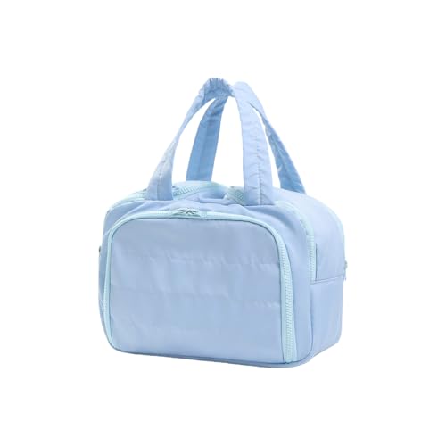 Tragbarer Kosmetischer Toilettenbeutel Leicht Stehend Mit Trennwänden Für Make Up Bürsten Und Reisenzubehör Travel Make Up Taschen Organizer von Wdbild