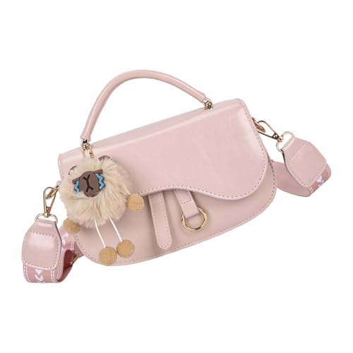 Trendy Achselbärchen Praktische Verschleiß Resistenter PU Stoff Umhängetasche Kompaktes Design Tragen Sie Essentielles Accessoires PU Leder Unterarm Crossbody Tasche von Wdbild