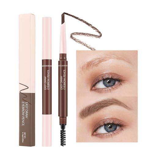 Wasserdichtes Augenbrauenbleistift Doppelkopf Brauen Stift Schnell Trocknend Augenbrauenstift Mit Bürste Für Tägliches Make Up Mit Pinsel Doppelkopf Stift Wasserdichtes Brauen Für Mädchen von Wdbild