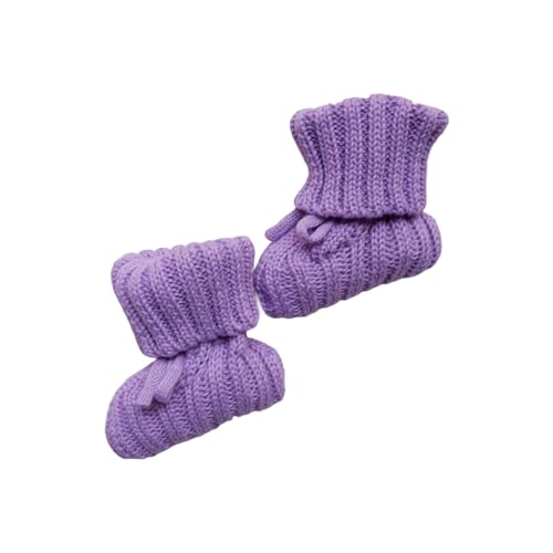 Wdbild 1 Paar Gestrickte Babystiefel 0-6 Monate Neugeborene Baby Warme Socken Erste Wanderer Bequeme Schuhe Für Kleinkinder Girl Verstellbare Gurte Säuglingsstrickstiefel Stiefel von Wdbild