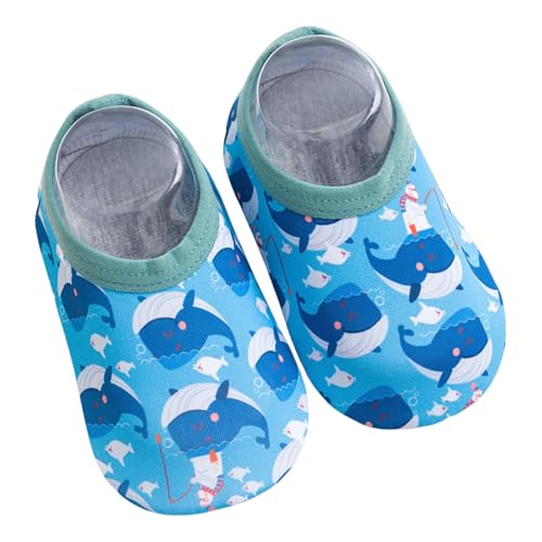 Wdbild Atmungsfreie Säuglingsbodensocken Mit Rutschfestem Basis Für Die Frühe Wanderstütze Und Bequeme Tragen Leichter Babyboden Sneaker von Wdbild