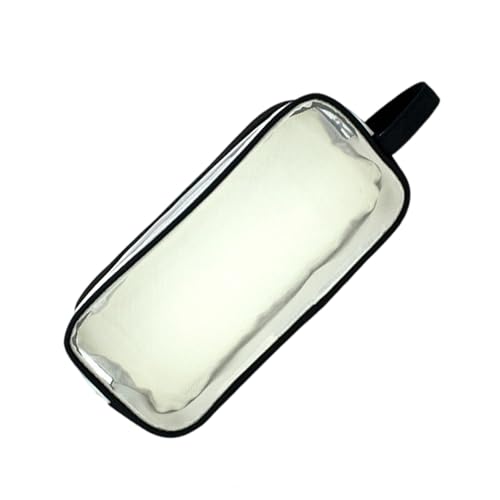 Wdbild Bleistift Mit Hoher Kapazität Bleistift 2 Fachbeutel Klare Bleistifte Beutel Tragbarer Marker Organizer Travel Make Up Zwei Schicht von Wdbild
