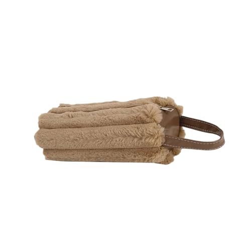 Wdbild Bleistiftkoffer Mit Hoher Kapazität Mit Plüsch Stiftbeutel Große Stifte Beutel Reisen Kosmetikbeutel Für Studenten Erwachsener Frauen Frauenstifte Gehäuse von Wdbild