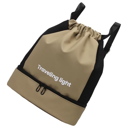 Wdbild Drawess Rucksäcke Wasserfestes Schwimmbeutel Sports Fitness Tasche Mit Schuhfach Und Trockene/nasse Trennung Für Frauen Männer Drawess Rucksäcke Schwimm Fitnesssport Mit Trockener Und Nasse von Wdbild