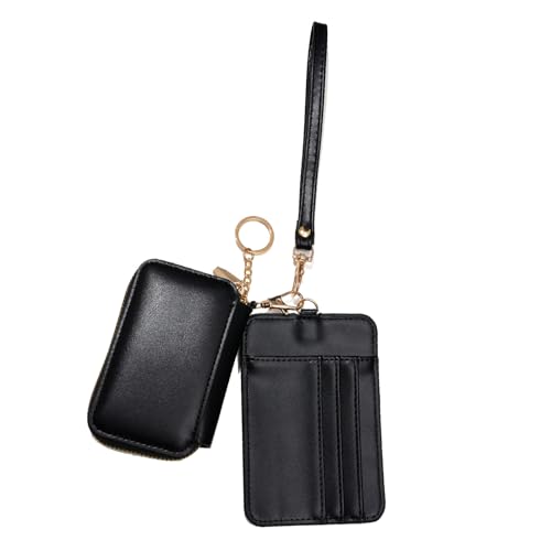 Wdbild Duals Beutel Armband Tastatur Wallets Mit Abnehmbaren Reißverschlüssen Coin Geldbeutel Kartenhalter Minis Karten Brieftet Frauen Duals Pounch Armband Abnahmliche Münzgrundteile von Wdbild