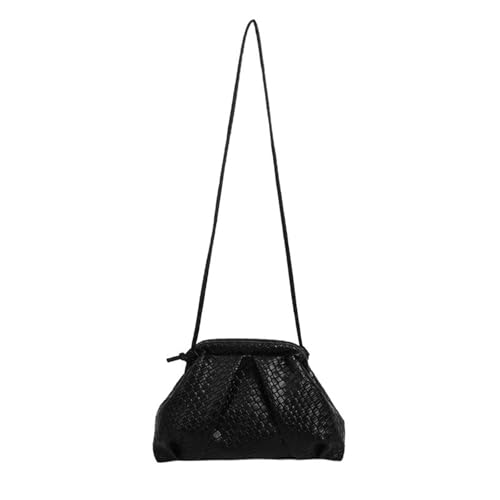 Wdbild Elegante Geflochtene Handtasche Unterarm Geldbeutel Geräumige Innenverkäufer Umhängetasche Perfekt Für Arbeit Reise Täglich Gebrauch Frauen Gewebtes Crossbody Bag Pu Leder von Wdbild