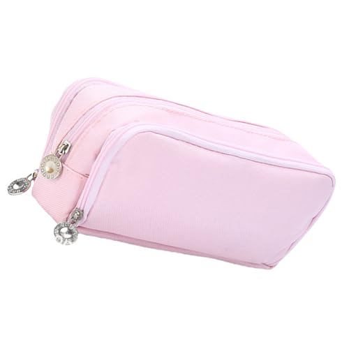 Wdbild Erweiterbare Bleistiftkoffer Doppelter Schichtbleistiftbeutel Reise Make Up Bürstenbeutel Große Kapazität Erweitert Stiftbeutel Tragbare Schreibwerkzeug Organisatoren von Wdbild