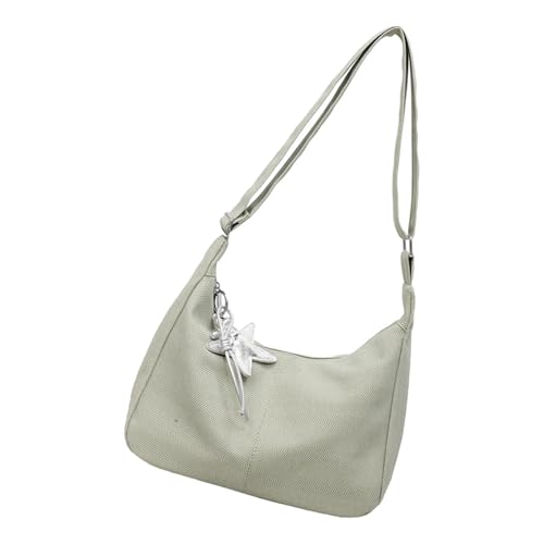 Wdbild Funktionelle Leinwand Crossbody Geldbörsen Umhängetasche Für Männer Und Frauen Verstellbarer Riemen Bequemer Pendler Essentielles Freizeit Crossbody von Wdbild