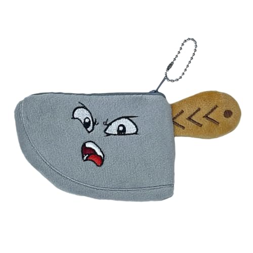 Wdbild Geldbeutel, Kreative Küchen-Chopper-Geldbörse, Kopfhörer-Aufbewahrungstasche, kleine Geldbörse, schöne Münzbeutel, Plüsch-Ohrhörerbeutel von Wdbild