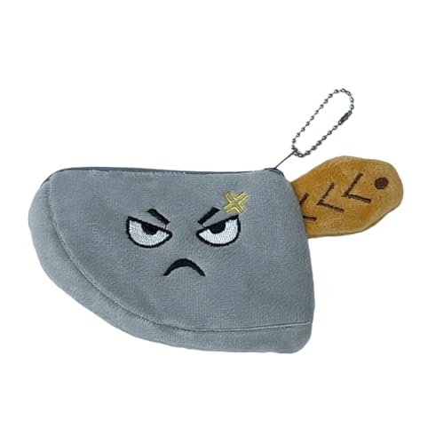 Wdbild Geldbeutel, Kreative Küchen-Chopper-Geldbörse, Kopfhörer-Aufbewahrungstasche, kleine Geldbörse, schöne Münzbeutel, Plüsch-Ohrhörerbeutel von Wdbild