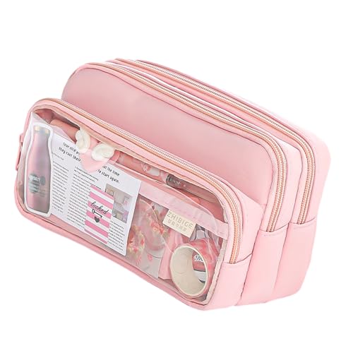 Wdbild Große Bleistiftkoffer Reißverschlüsse Stifthalter Bleistift Organisatoren Tasche Erweiterbares Taschen Großer Schreibwarenpenstbeutel Schüler Speicherbox Studentische Aufbewahrung von Wdbild