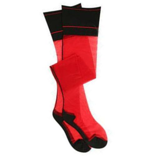 Wdbild Halterlose Strümpfe für Damen, Transparente Damenstrümpfe mit Naht, schenkelhohe Strümpfe mit Kontrastoberteil, kubanischer Ferse, Naht an der Rückseite, Overknee-Strümpfe von Wdbild