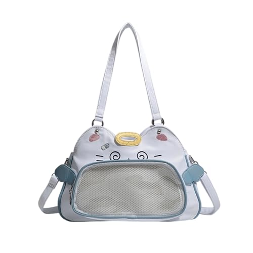 Wdbild Itabag Toted Bag Clear Fenster Für Schulter Handtasche Cosplay Stachel Damen Crossbody Taschen Geldbörsen Crossbody von Wdbild