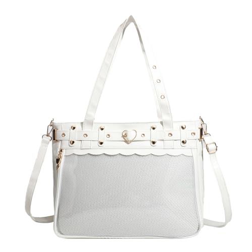 Wdbild Lässige PU Handtasche Für Arbeit Und Schule Praktische Und Leichte Umhängetasche Geräumige Satchel Geldbörse Crossbody Taschen Gotische Anime Cosplay Tasche Wdbild Lässige PU Handtasche Für Arbeit Und Schule Praktische Und Leichte Umhängetasche Geräumige Satchel Geldbörse Crossbody Taschen Gotische Anime Cosplay Tasche von Wdbild
