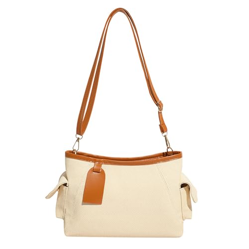 Wdbild Mehrzweck Verschleiß Resistenter Umhängetasche Großzügiger Speicherplatz Mehrere Innenabschnitte Für Bürozubehör Bücher Trendy Everyday Umhängetasche von Wdbild