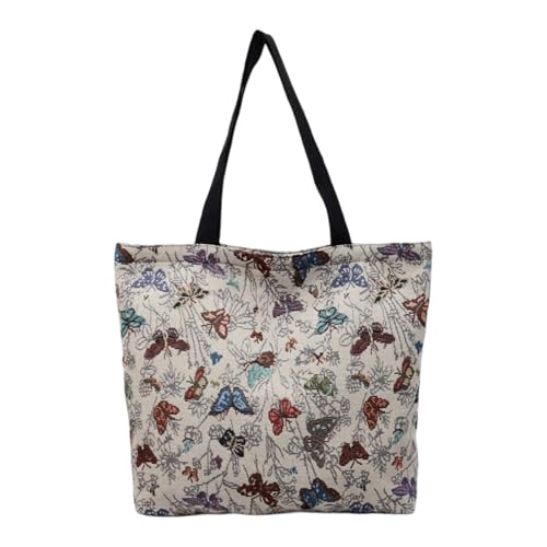 Wdbild Mode Canvas Einkaufstasche Für Frauen Wiederverwendbarer Lebensmittel Einkaufen Schulter Mit Taschen Beach Fitnessstudio Reiseband Getötet von Wdbild