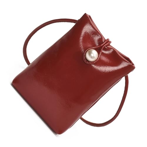 Wdbild Mode PU Small Crossbody Geldbeutel Kompakter Organisatoren Umhängetasche Lässig Satchel Für Frauenreisen Und Ungezwungene Outfits Leichtes Frauenbeutel von Wdbild
