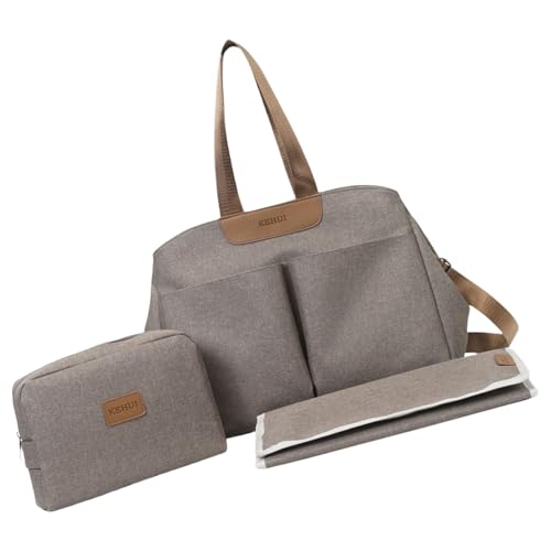 Wdbild Mom Bag Handtaschen Kinderwagen Hängende Tasche Mehrere Fächer Crossbody Schulter Mit Windelwechselkissen Und Kleine Mutter Mehreren Fächern Crossbody Schulter Mit Windelwechselkissen Und von Wdbild