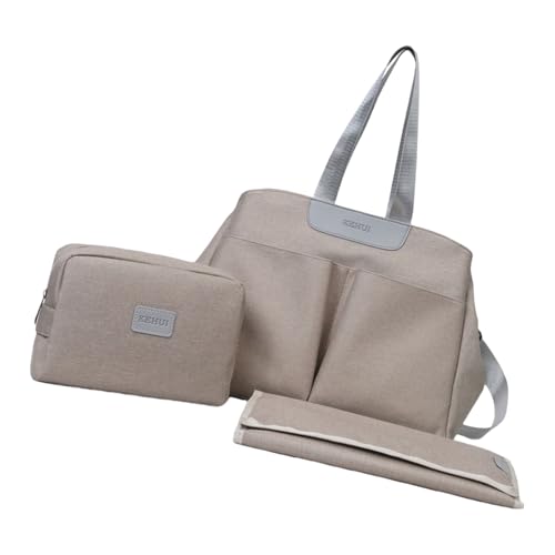 Wdbild Mom Bag Handtaschen Kinderwagen Hängende Tasche Mehrere Fächer Crossbody Schulter Mit Windelwechselkissen Und Kleine Mutter Mehreren Fächern Crossbody Schulter Mit Windelwechselkissen Und von Wdbild
