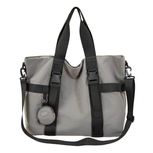 Wdbild Multi Kompartiment Crossbody Tasche Für Tägliche Pendelpendelaktivitäten Freien Tränenresistent Nylon Komfortable Gurt Crossbody Worktasche von Wdbild